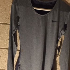 Women’s dry fit Nike long sleeve top